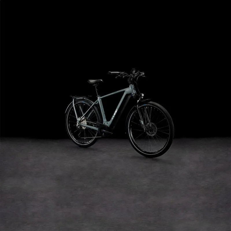 2023 Cube Kathmandu Hybrid Pro 750 - Electric Hyrbid Bike - FlashGrey/Black-1